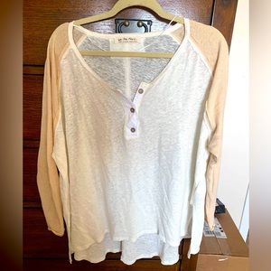We the Free Henley button down top